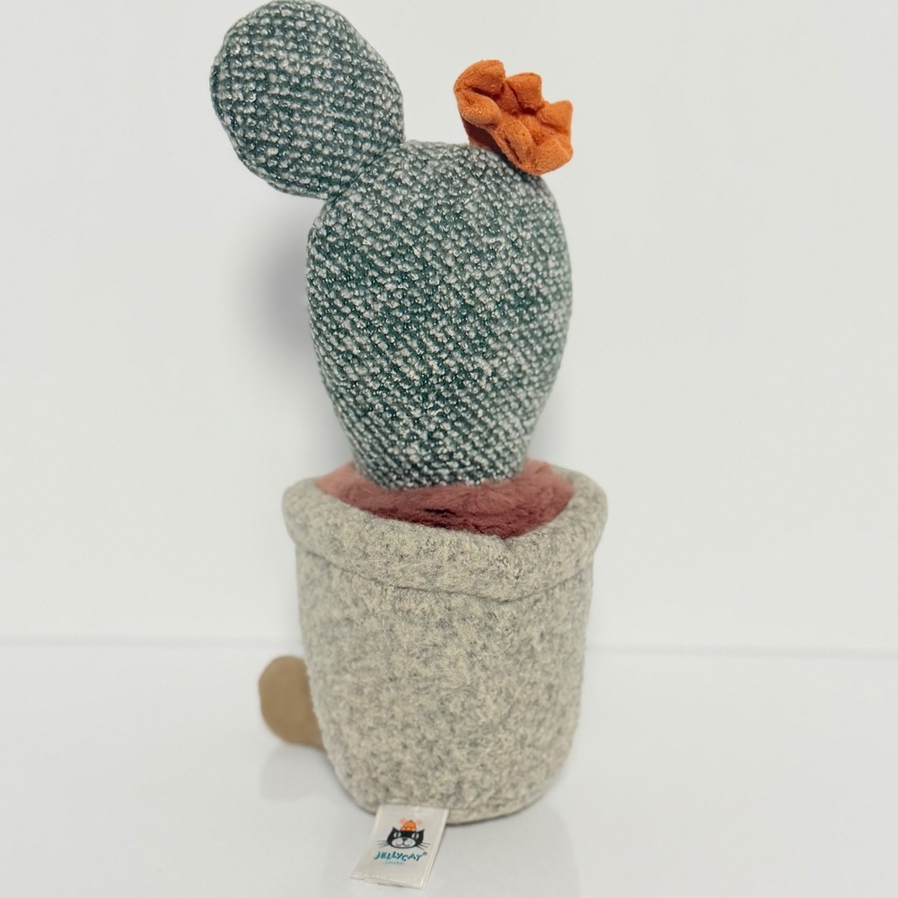 Retired Jellycat Silly Succulent Prickly Pear Cactus Plush Toy - Picture 3 of 6